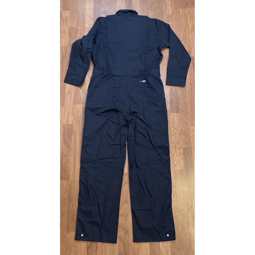 WALLS Master Made 44 Tall Coveralls Long Sleeve Blue 100% Cotton New with Tag - Picture 3 of 8